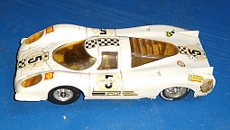 Slotcars66 Porsche 917 1/40th scale slot car by Jouef white #5   